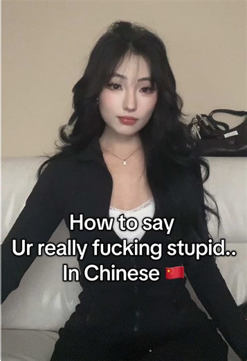 如何用中文表达你真他妈蠢