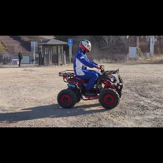 X-PRO 125cc ATV Ride Review | Automatic Gas ATV with Reverse, Remote Control & LED Headlights