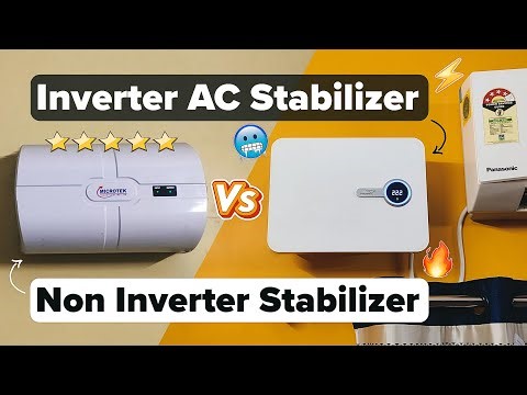 Inverter Ac Stabilizer vs Non Inverter Ac Stabilizer⚡
