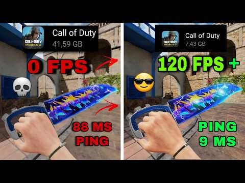How To Fix LAG and FPS Drop In COD MOBILE