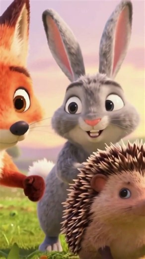 🦊 Kettu, joka oppi jakamaan 🍓 | Ihana lastenlaulu ystävyydestä ja jakamisen ilosta #shorts #lapsille