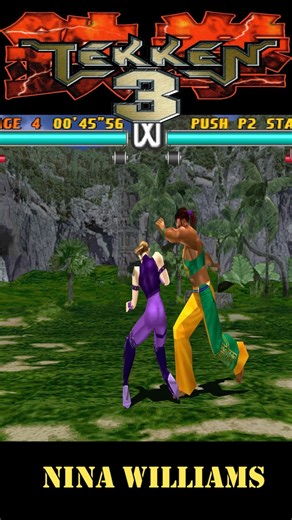 Nina Williams vs eddy tekken 3 💥💥#shorts #viralgameplay #trendingsong #gamingchannel