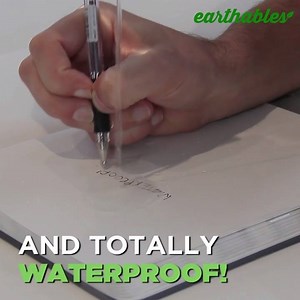 385K views · 1.4K reactions | The Hustle Planner: The World's First Waterproof Notebook | Earthables | Facebook