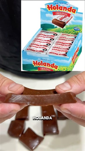 Soft chocolate caramels, Holland-style, recreating sweets