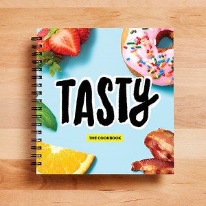 Make a Tasty Cookbook customized for you! Get yours at TastyBook.com. Cyber Monday: Free US Shipping! | Tasty