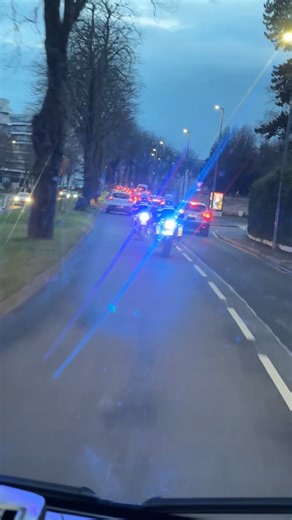 Ambulance and Police Response in Caen