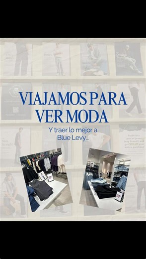 VIAJAMOS PARA VER MODA El equipo de Blue levy estuvo recorriendo las grandes marcas en europa, estados unidos y latinoamerica. Estos viajes son claves para poder adelantarnos a las tendencias y ver lo que se viene, logrando ayudar a nuestros clientes con mas eficiencia #tendencia #moda #denim #fyp