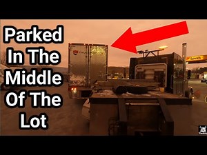 Oversized Load Blocked In At Truck Stop + Narrow PA Roads