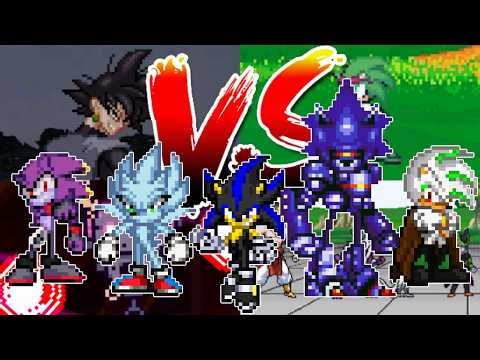 Seelkadoom, Nazo and co. vs THE WORLD! (Sonic, Dragon Ball, Undertale)