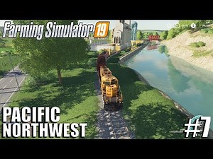 Delivering With The Train | The Pacific NorthWest | Timelapse #7 | Farming Simulator 19 Timelapse