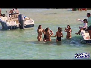 Haulover Beach sandbar fun