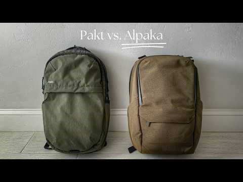 Alpaka Elements Pro vs. Pakt 22L Daypack - Epic Tech / EDC Backpack Comparison!