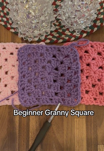 Beginner Granny Square Crochet Tutorial