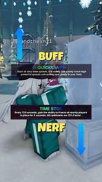 Quicksilver Buffed and Time Stop Nerfed In Roblox Ink Game #roblox #inkgame #squidgame