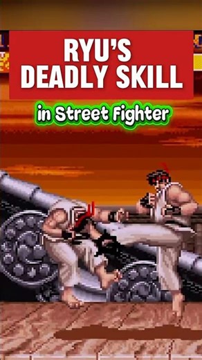 STREET FIGHTER | RYU’s DEADLY SKILL | #streetfighter #ryu #gaming #fightinggames #viral #shorts