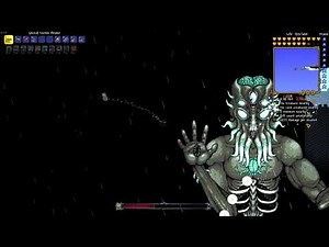 Terraria: Moon Lord Master Mode (ranged build)
