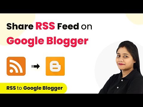 How to Share RSS Feed on Google Blogger | RSS Blogger