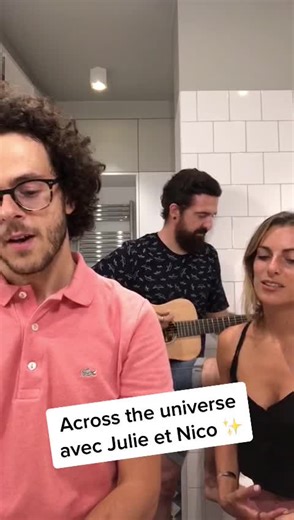 Julie and Nico Cover 'Across the Universe' by The Beatles