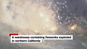 Fireworks warehouse explodes in California