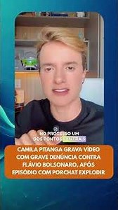 Camila Pitanga records video with serious allegations against Flávio Bolsonaro