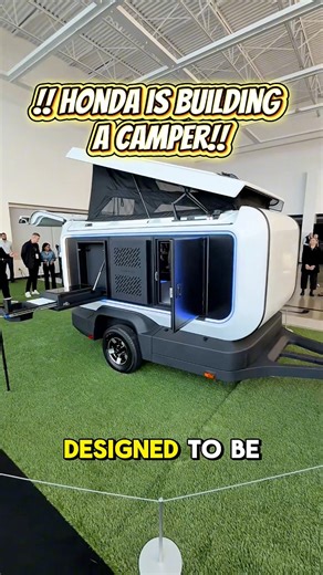 BREAKING NEWS!! Honda (yes that Honda) is building a camper!! #cars #camping #rv | TFL Studios