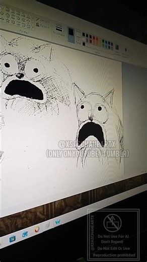 Drawing Sonic meme in MSPaint #sonicthehedgehog #doodleart #mspaint