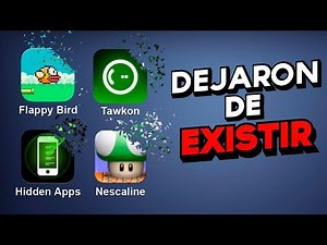 Las 8 APPS MÁS FAMOSAS QUE DEJARON DE EXISTIR