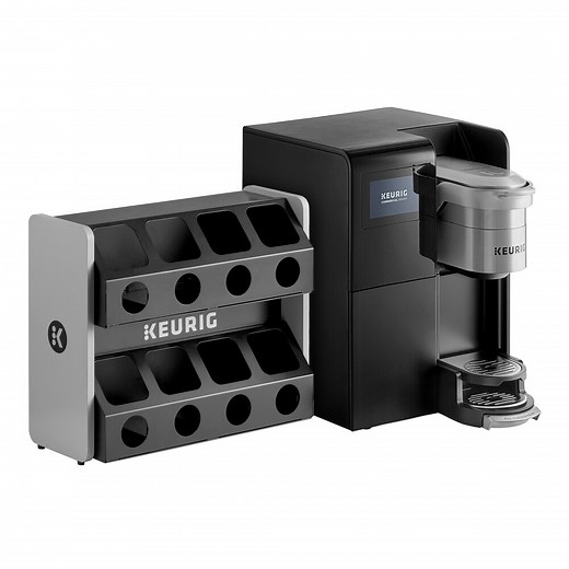 Keurig® K-3500 Plumbed Commercial Single Serve Pod Coffee Maker with Merchandiser - 120V