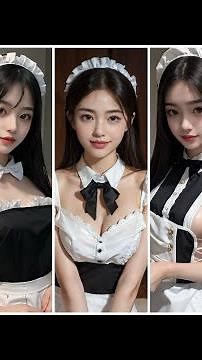 Ai Lookbook 4K - Stunning Maid Outfits