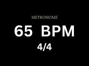 Metronome 65 BPM 4/4