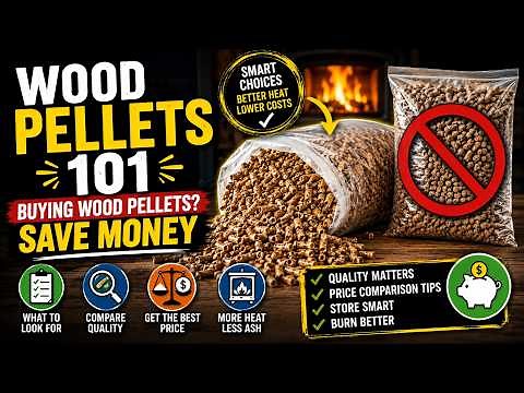 Wood Pellet 101 How to choose wood pellets to save $$$$(money) (The best for YOU in YOUR stove)