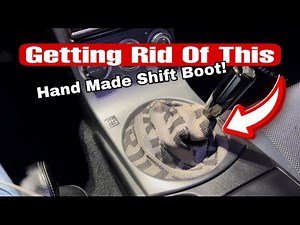 350z Custom Shift Boot DIY