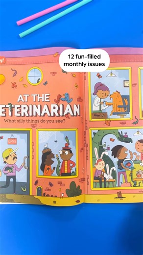 Perfect for bonding AND boosting brain power, High Five magazine subscription delivers monthly play-based learning for hours of screen-free fun especially for curious kids, ages 2-6. 📚 ✨ | Highlights for Children