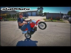 Honda CRF50 Wheelies + Exploring