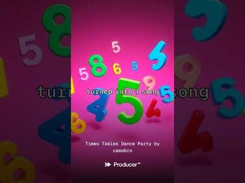 Times Tables Dance Party