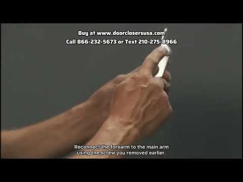 Calibre CA4000 Door Closer Installation – Regular Arm Mount | Door Closers USA