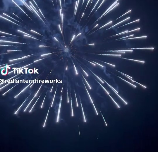 Incredible Fireworks Display Overhead