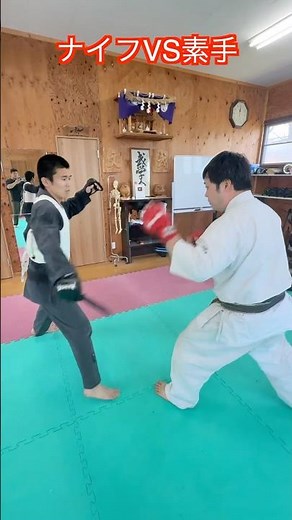 [Martial Arts] Knife vs. Bare Hands: YASU and Sakamoto have a real fight!! #aikido #karate #marti...