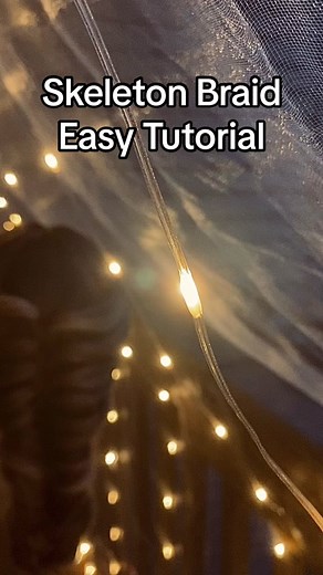 Skeleton Braid Easy Tutorial for Fall Hairstyles