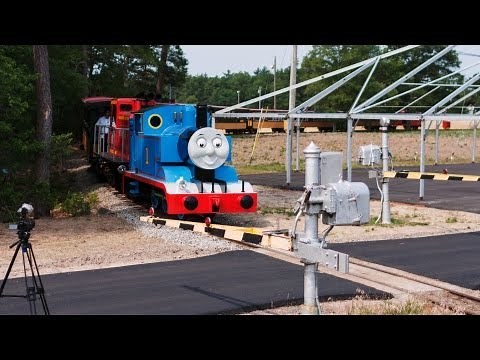 Real Life Thomas the Tank Engine at Edaville USA