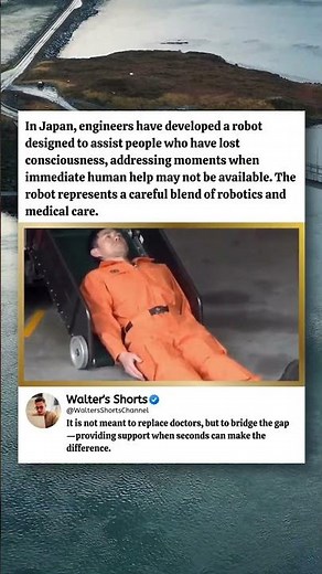 Japan Built a Robot to Help the Unconscious