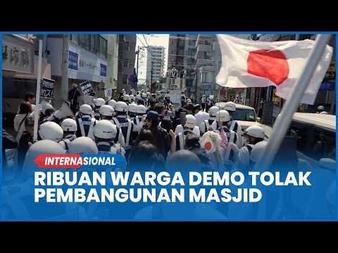 Ribuan Warga Fujisawa Demo Tolak Pembangunan Masjid di Dekat Kuil Shinto Samukawa