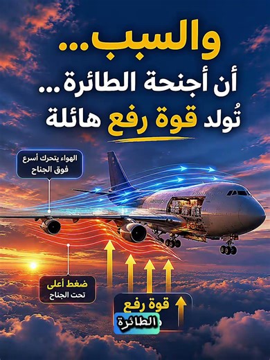 😳 كيف لا تسقطالطائرات العملاقة؟