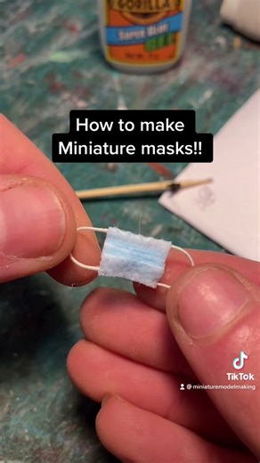 Miniature Mask Making Tutorial
