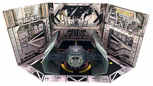 Had a BLAST💥 printing a reproduction of the 1978 Star Wars Death Star Tie Fighter Display! This AMAZING foldout display was packaged in a LIMITED amount of Darth Vader's 1978 Tie fighter. It is VERY rare to find an orignal in good condition. Spent days digitally restoring the photo that was taken from the original display! VERY HAPPY WITH THE RESUTS! #starwars #kenner #kennerstarwars #deathstar #tiefighter #darthvader | Retro Toy Quest