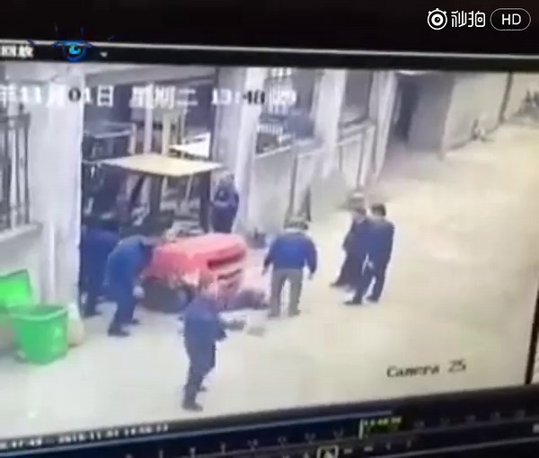 Forklift fiasco crushes woman to death