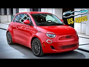 2024 Fiat 500e Electric Compact Car US spec Revealed