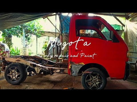 Suzuki Multicab body and paint restoration