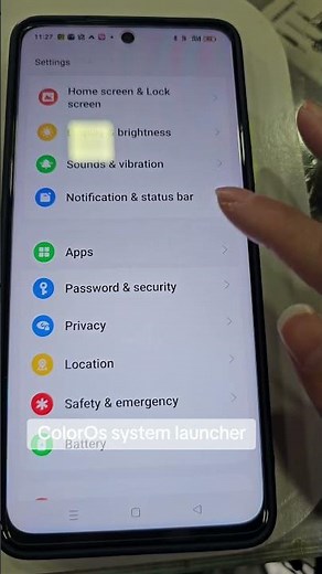 Change back to Oppo ColorOs launcher . Do not download any launcher. Uninstall Application.