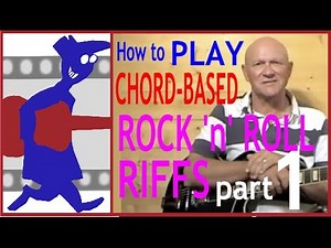 How to Play Chord based Rock n Roll Riffs - Part 1